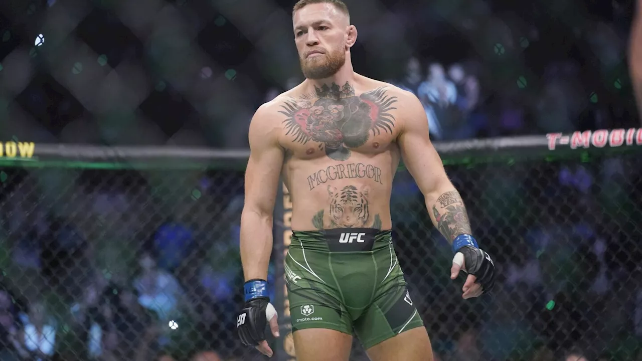 Conor McGregor says a broken toe forced him to withdraw from UFC 303