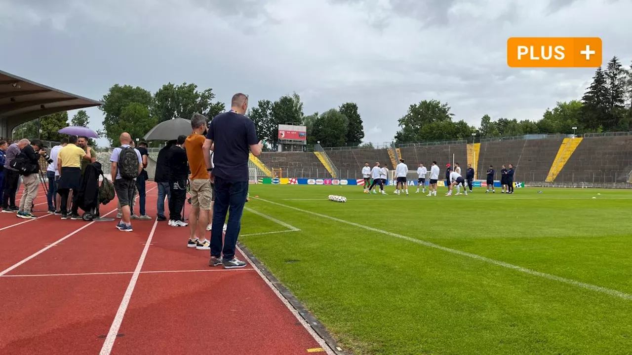 So sieht der EM-Alltag mit dem serbischen Nationalteam in Augsburg aus