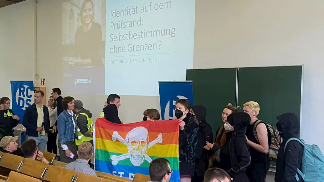 Uni Göttingen: Linksradikale brüllen CDU-Politikerin nieder