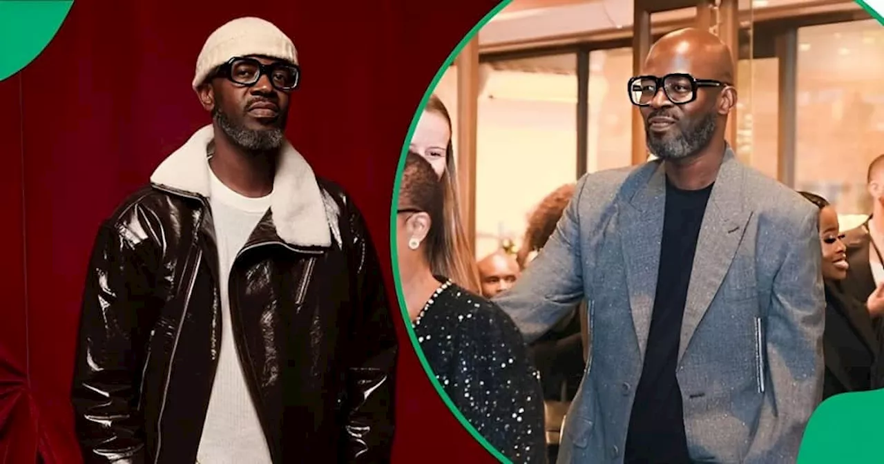 Black Coffee Exudes Class at the AMIRI 2025 Spring/ Summer Runway Show at Paris Fashion Week