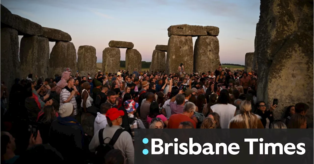 Druids, selfies and weak flat whites: Ancient traditions mix with the new at Stonehenge