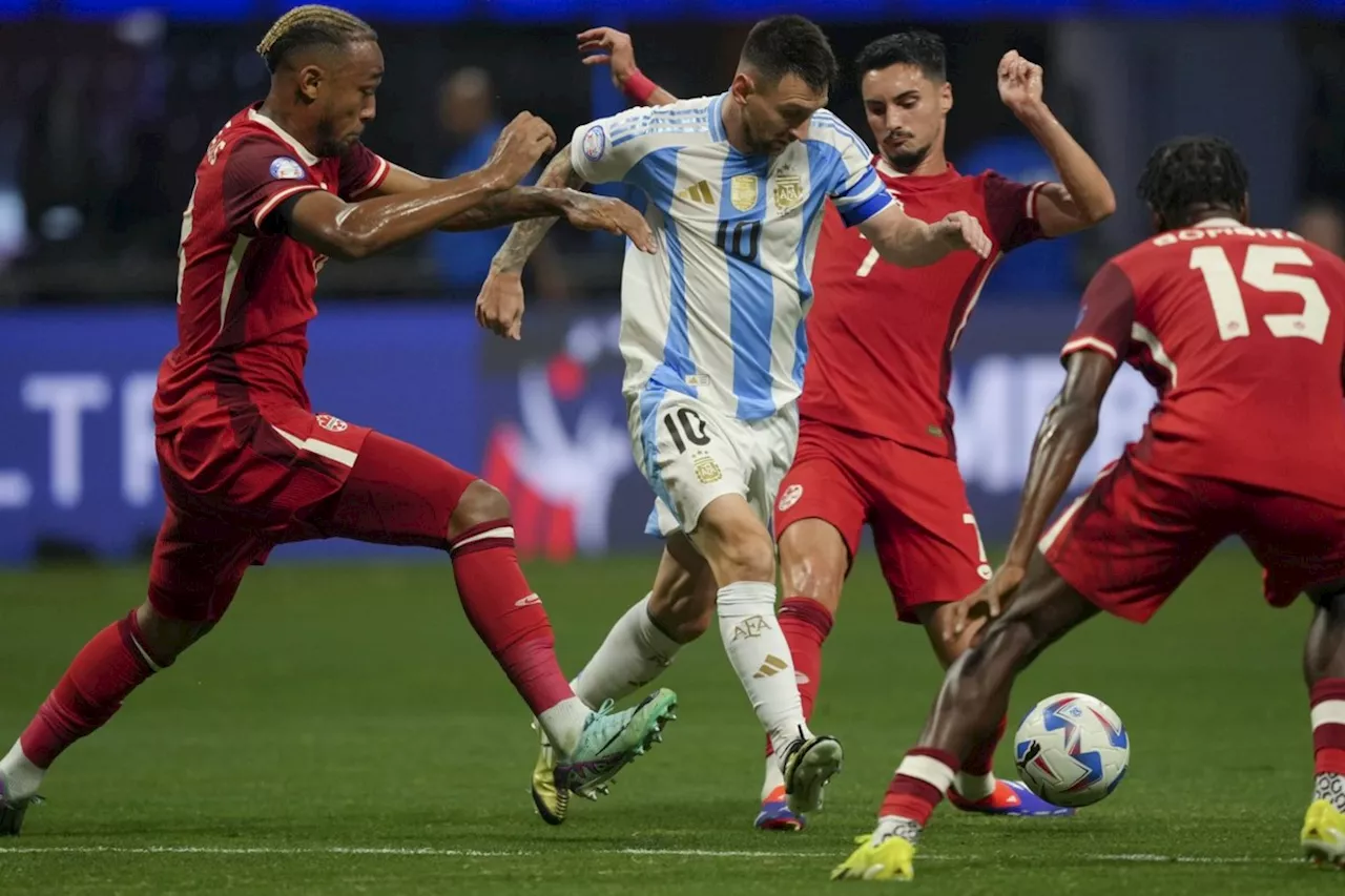 Canada 'keeper puts on a show but Canada still falls to Argentina at Copa America