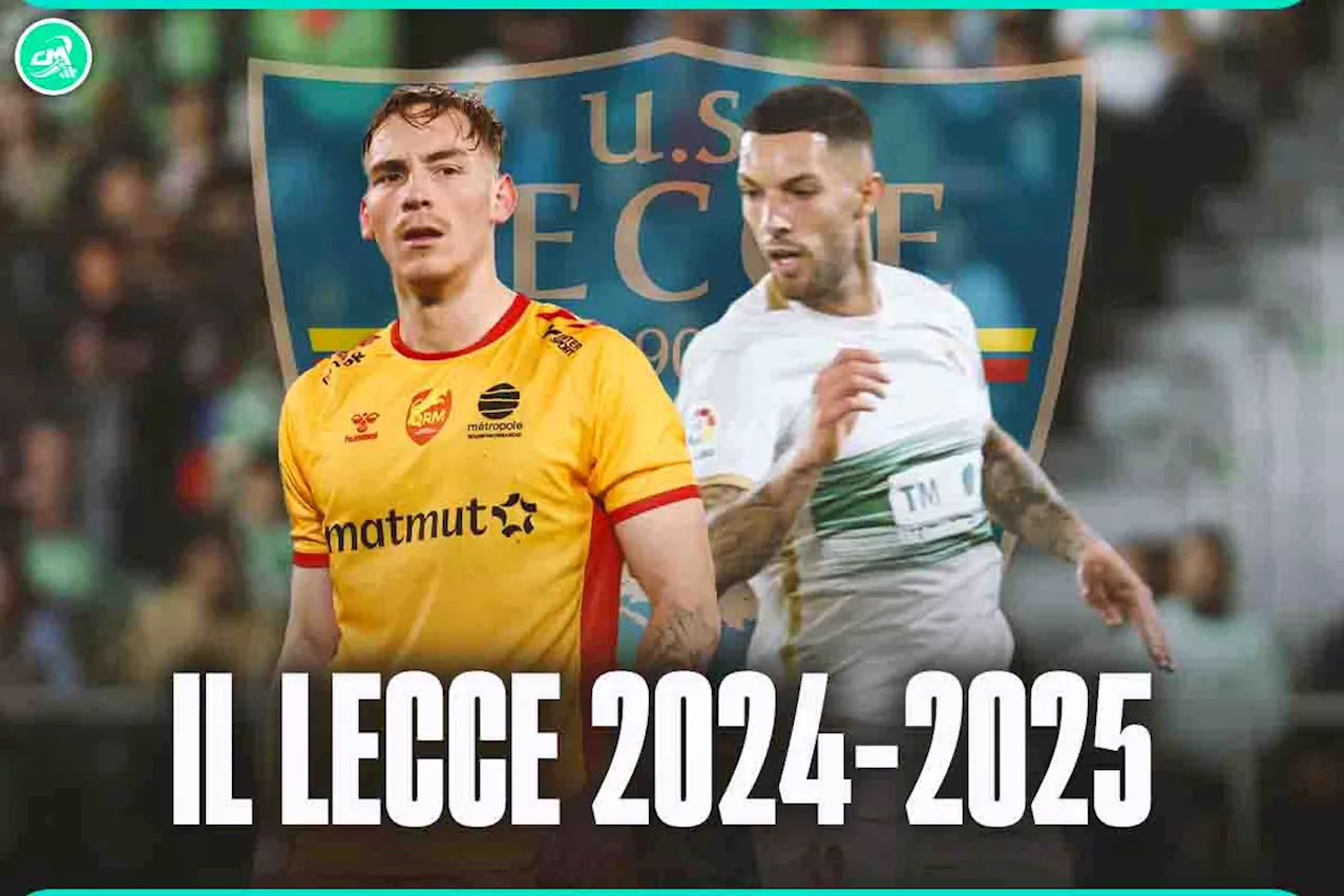 Da Morente a Pierret: nasce il Lecce 2024-2025