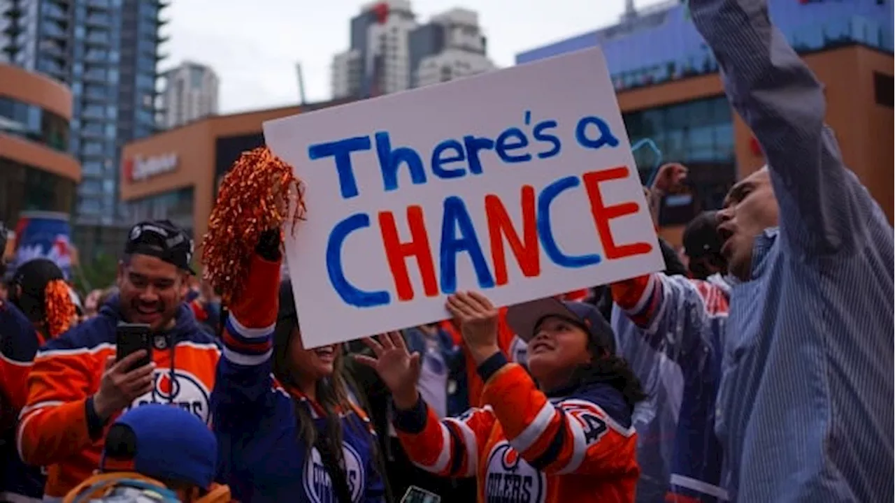 Fans all-in as Edmonton Oilers look to push Florida Panthers to decisive Game 7