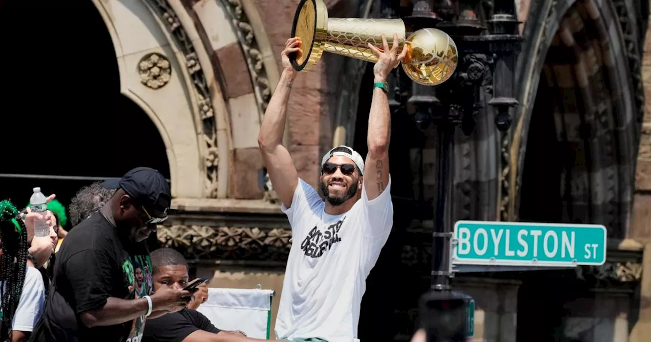 Watch the entire Boston Celtics 2024 championship duck boat parade