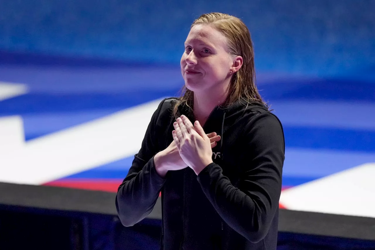 U.S. swimmer qualifies for the Olympics, gets marriage proposal after race