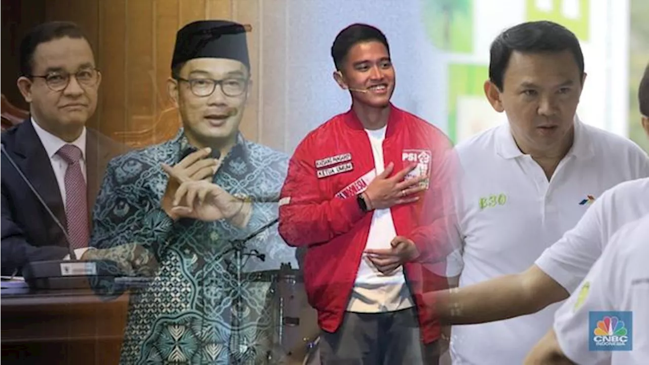 Elektabilitas Anies, RK, Kaesang, Ahok di Pilgub Jakarta, Unggul Mana?