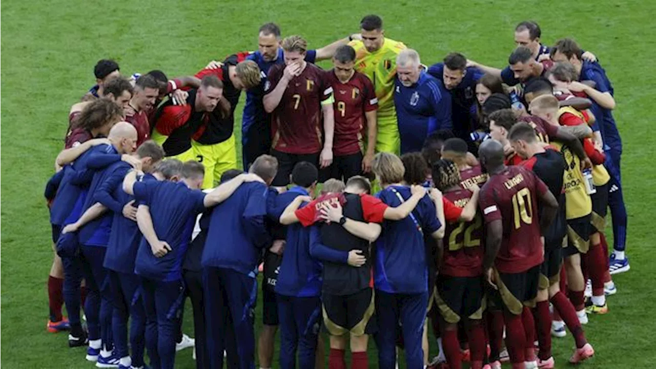 Belgia Jadi Juru Kunci Grup E, Terancam Tersingkir di Euro 2024