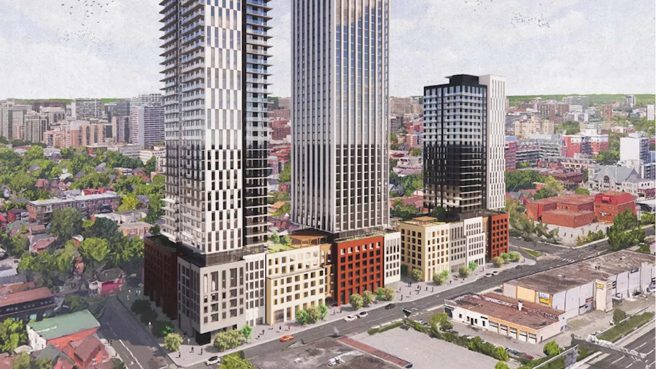 Three apartment towers with 1,300 units proposed for former Greyhound bus terminal in Ottawa