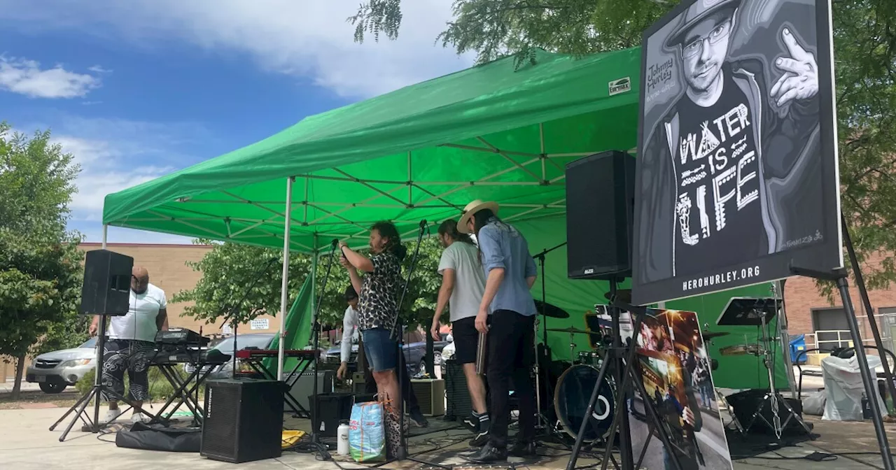 Johnny Hurley's loved ones hold 3rd annual memorial for good Samaritan at Olde Town Arvada Square