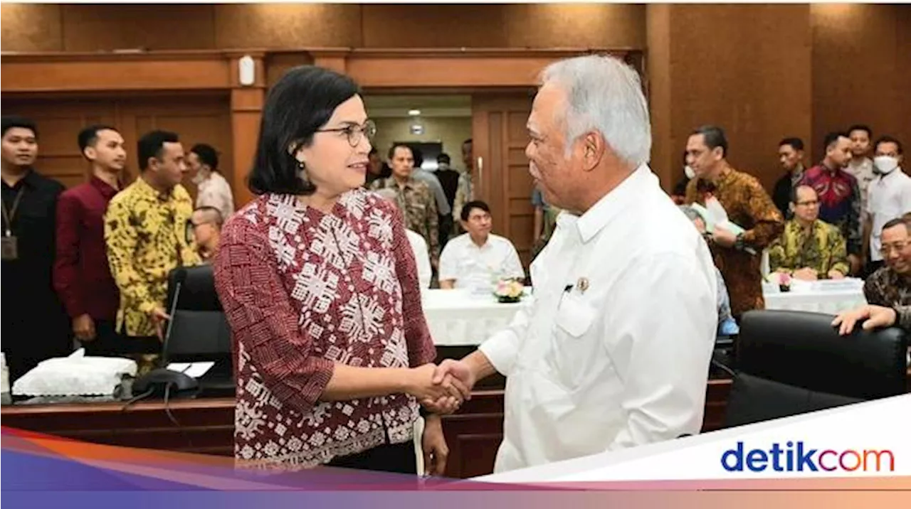 Basuki-Sri Mulyani Bahas Pembangunan Rusun ASN di IKN Bareng Swasta