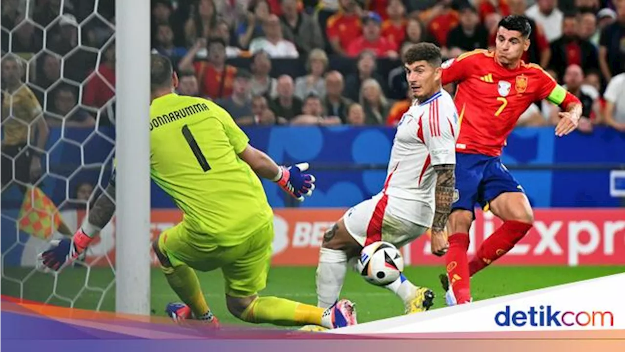 Spanyol Vs Italia: Morata Puji Donnarumma Setinggi Langit