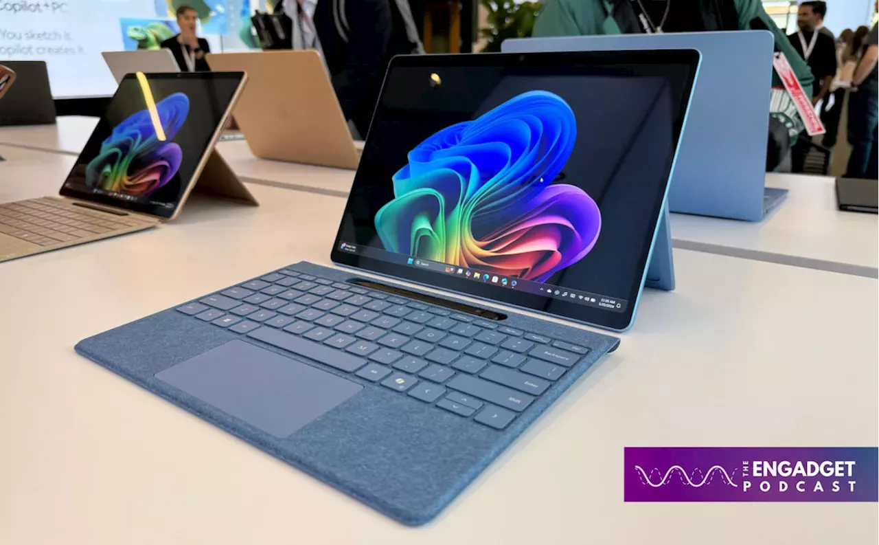 Microsoft: Engadget Podcast: Surface Pro and Laptop Copilot+ Q&A ...
