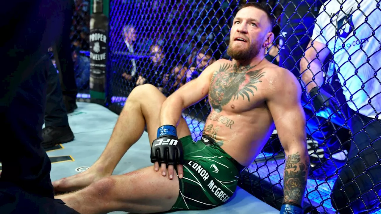 Conor McGregor says broken toe forced him out of UFC 303