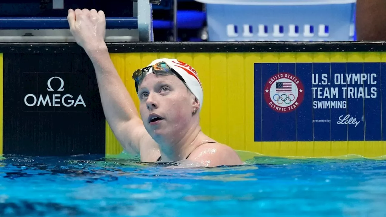 Lilly King gets engaged after qualifying for 2nd Olympic event