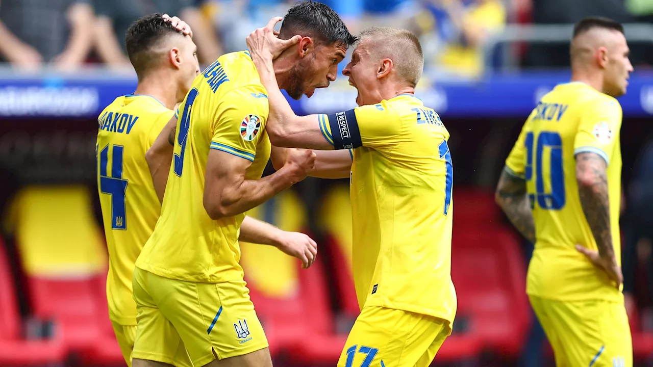 EM 2024: Ukraine dreht Spiel gegen Slowakei - und wahrt Chance auf den Einzug ins Achtelfinale