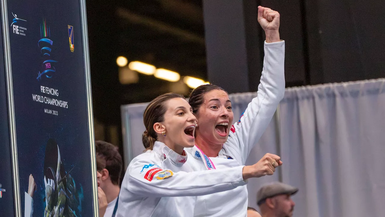 Oro dell'Italia nella spada femminile! Fiamingo, Navarria, Rizzi e Santuccio sul trono d'Europa