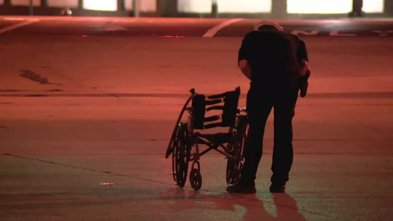 Man in wheelchair struck by hit-and-run driver: police