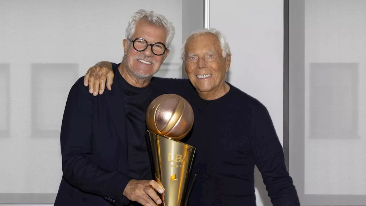 Giorgio Armani fa 31 con l'Olimpia: 'Orgoglioso di questi ragazzi'