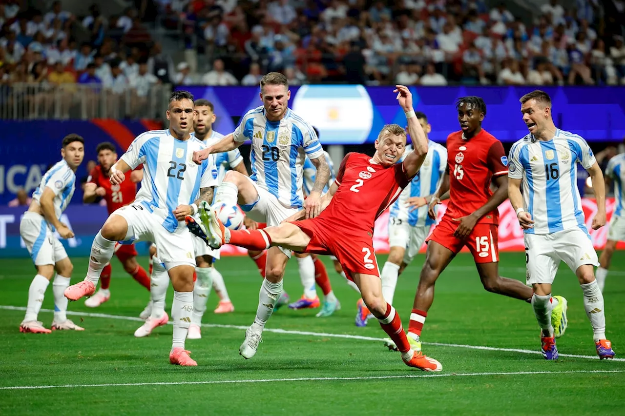 Canada ‘keeper puts on a show but Canada still falls to Argentina at Copa America