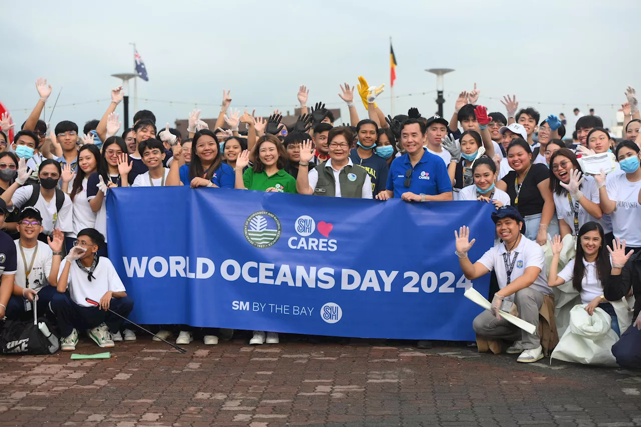 SM creates stronger ocean conservation initiatives giving New Waves of Impact during Coastal Clean-up Projects