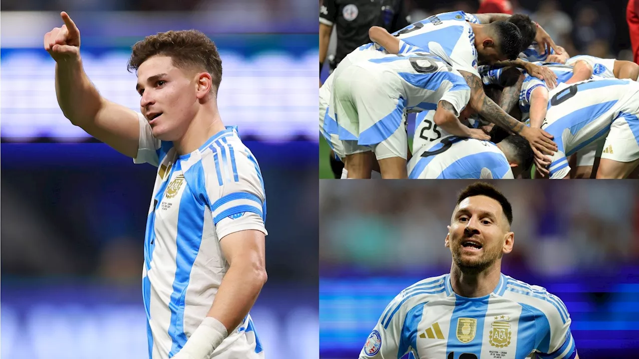 Rapor Pemain Argentina Vs Kanada: Lionel Messi Belum Panas, Lautaro Martinez & Julian Alvarez Langsung Tancap Gas