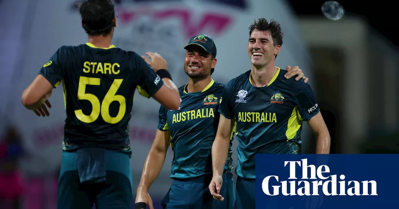 Pat Cummins hat-trick sets up Australia for rain-hit T20 World Cup win over Bangladesh