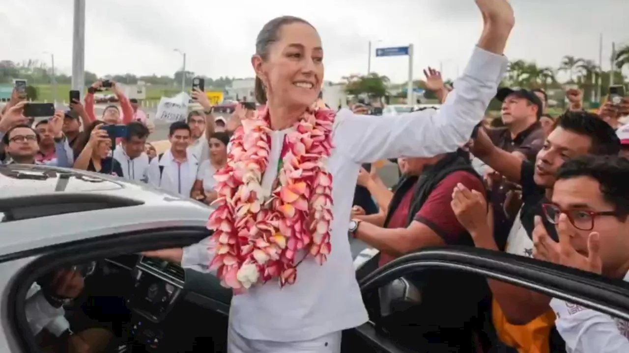 Claudia Sheinbaum y AMLO viajan en el Tren del Istmo como parte de su segunda gira