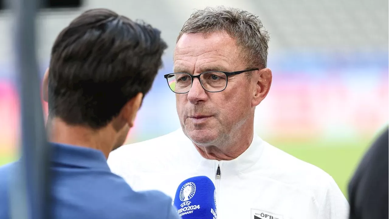 Rangnick erklärt Aufstellungs-Überraschung bei ÖFB