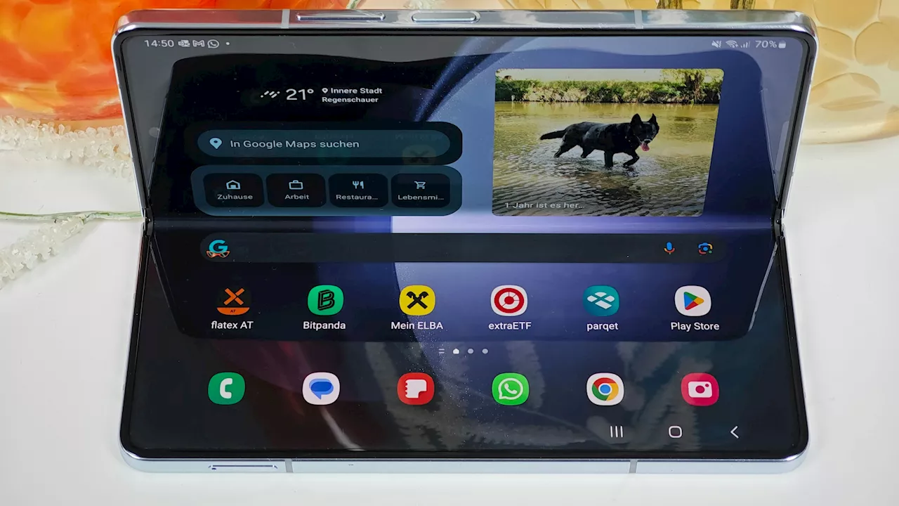 Samsung Galaxy Z Fold5 faltet noch immer wie am 1. Tag