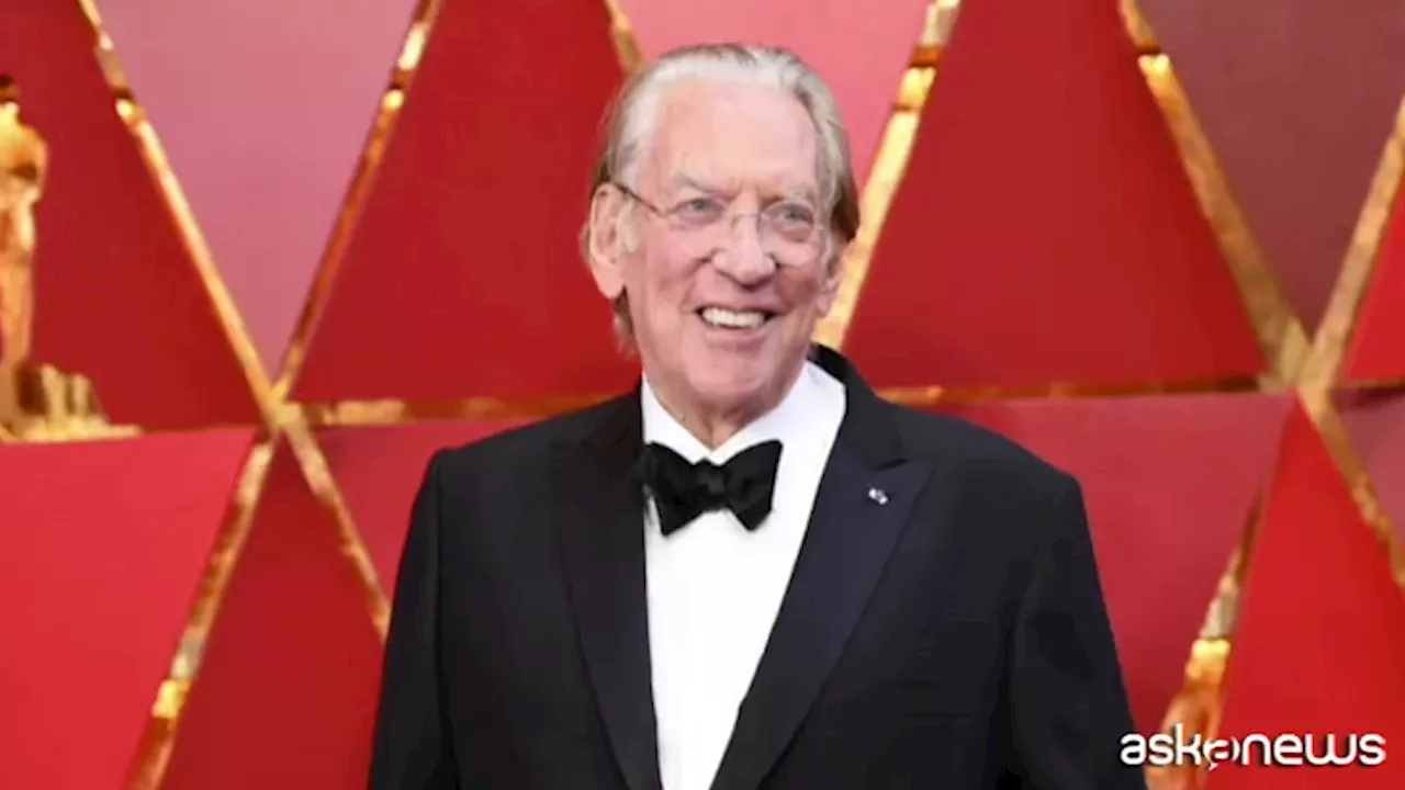 Addio a Donald Sutherland, una carriera da 180 film premiata con l'Oscar