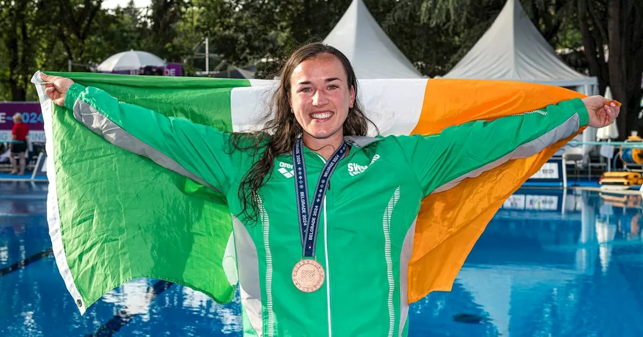 Clare Cryan wins first ever diving medal for Ireland at European Championships