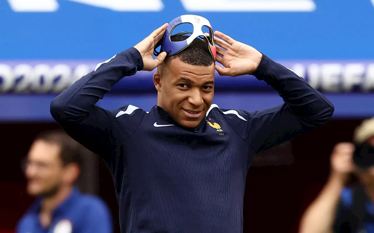 Mbappé não se adapta a máscara e vai desfalcar a França contra a Holanda