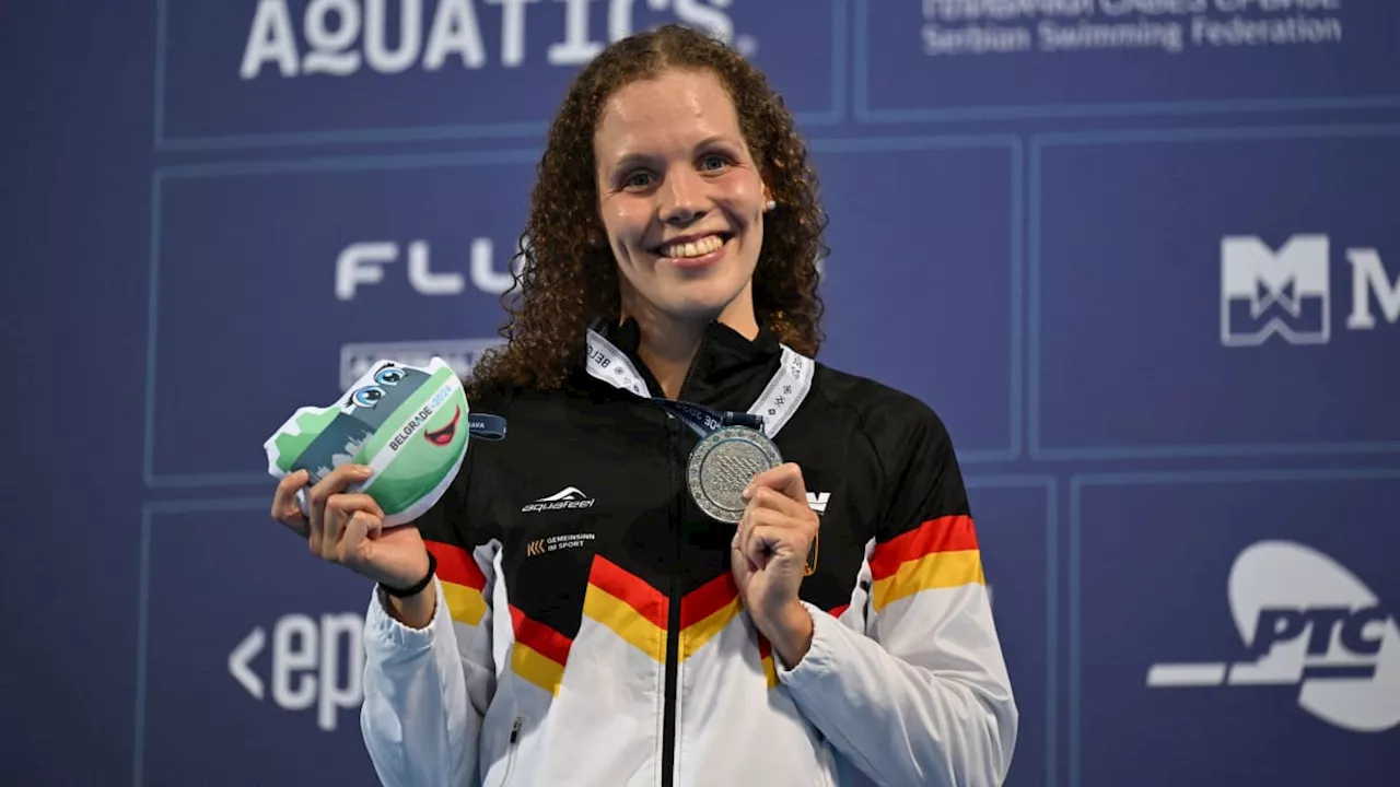 Schwimmerin Rieder holt EM-Silber - Bronze für deutsche Mixed-Staffel