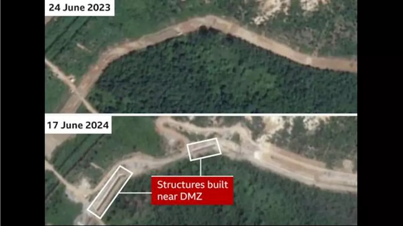 Penampakan Gambar Satelit di Korea Utara, Ada Tembok Besar di Dekat Perbatasan dengan Korea Selatan