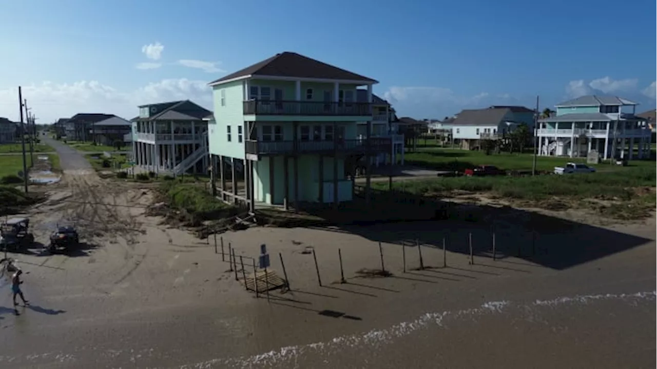 ‘We’re going to lose these homes:’ TS Alberto’s storm surge eats away at Bolivar Peninsula sand dunes