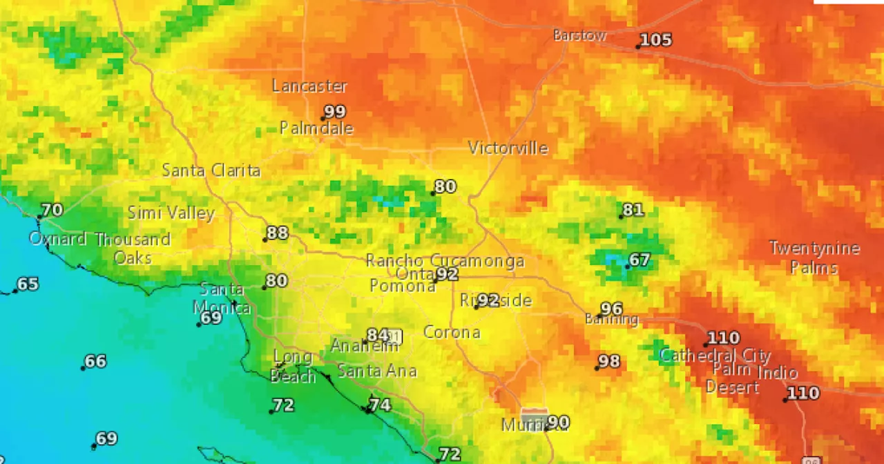 Scorching Temps This Weekend With Chance Of Thunderstorms