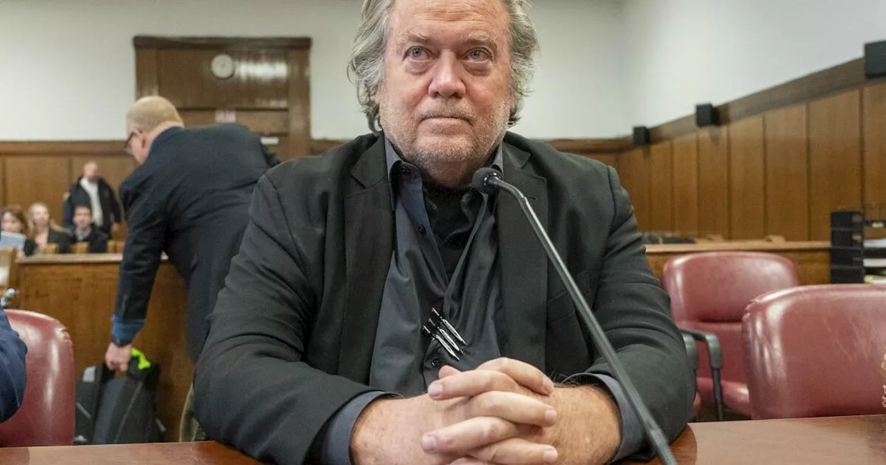 Trump ally Steve Bannon asks Supreme Court to delay his prison sentence for contempt