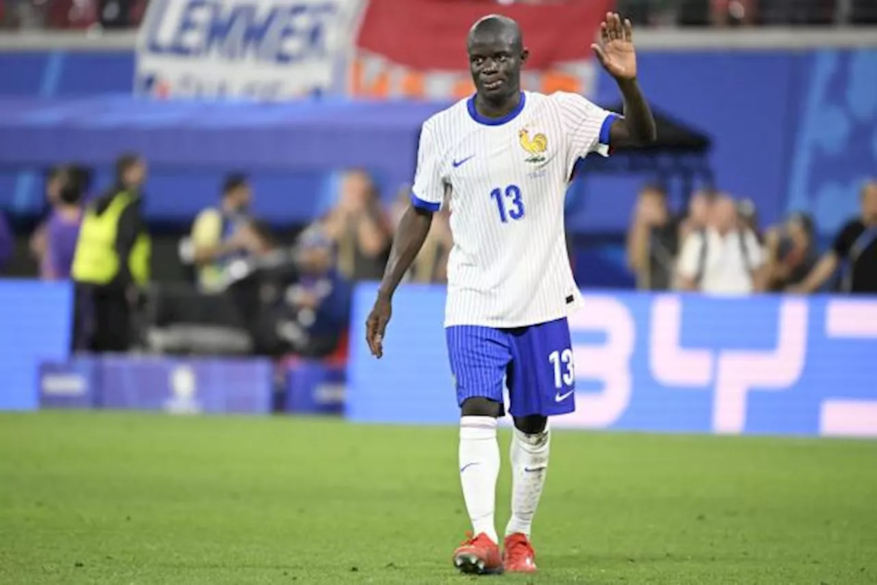 N'Golo Kanté encore élu homme du match face aux Pays-Bas