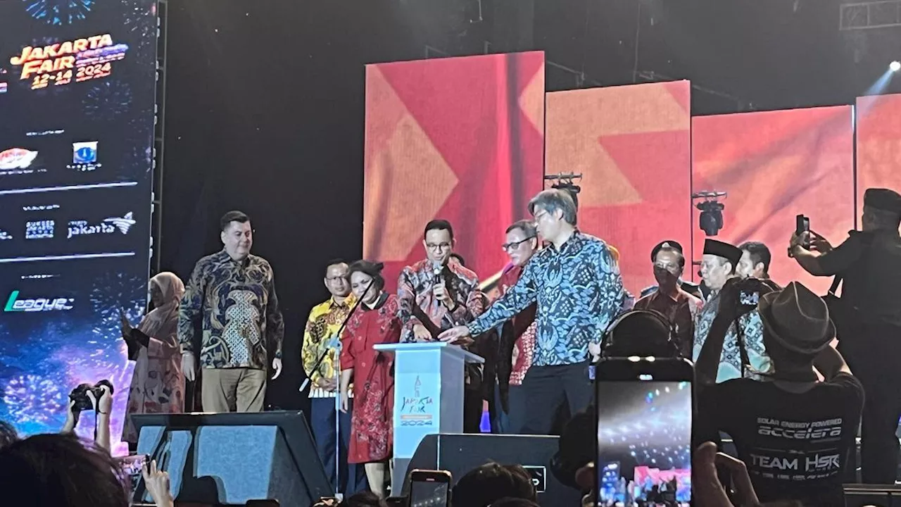 Heru Budi Absen, Anies Pimpin Hitung Mundur Pesta Kembang Api di Jakarta Fair Kemayoran