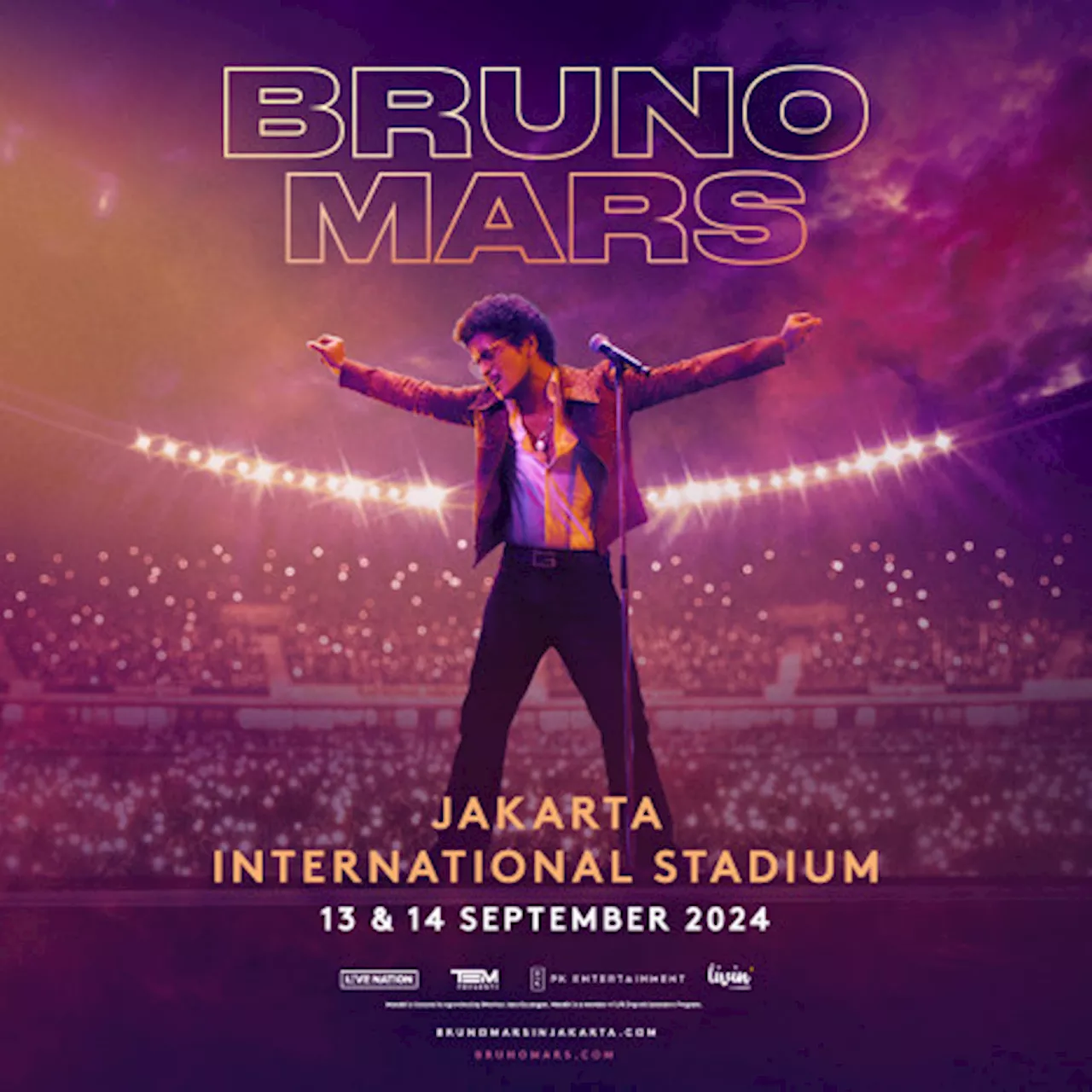 Bruno Mars Konser di Jakarta 13-14 September, Cek Ketentuan dan Cara Pembelian Sebelum War Tiket di Sini