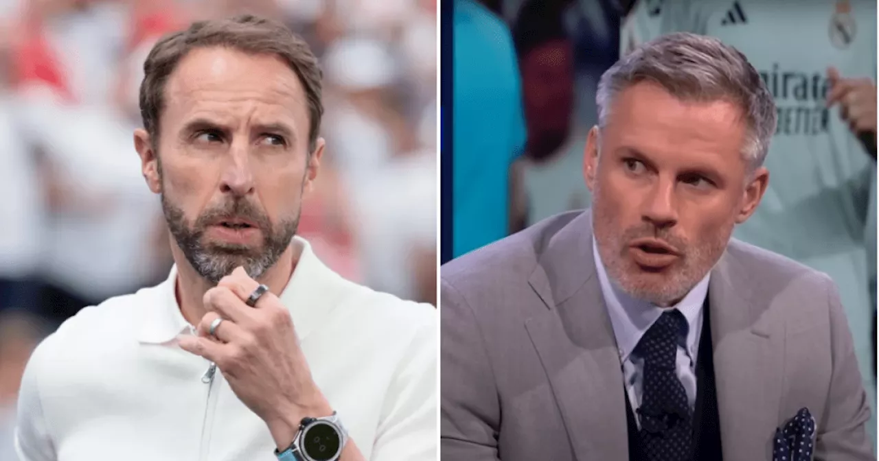 Jamie Carragher urges Gareth Southgate to 'sacrifice' two England stars next Euro 2024 game