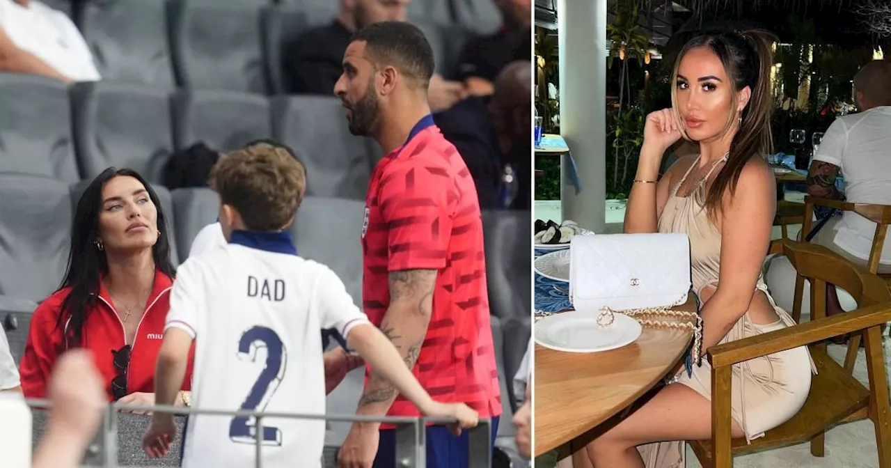 Kyle Walker's ex Lauryn Goodman responds to Euros game attendance backlash