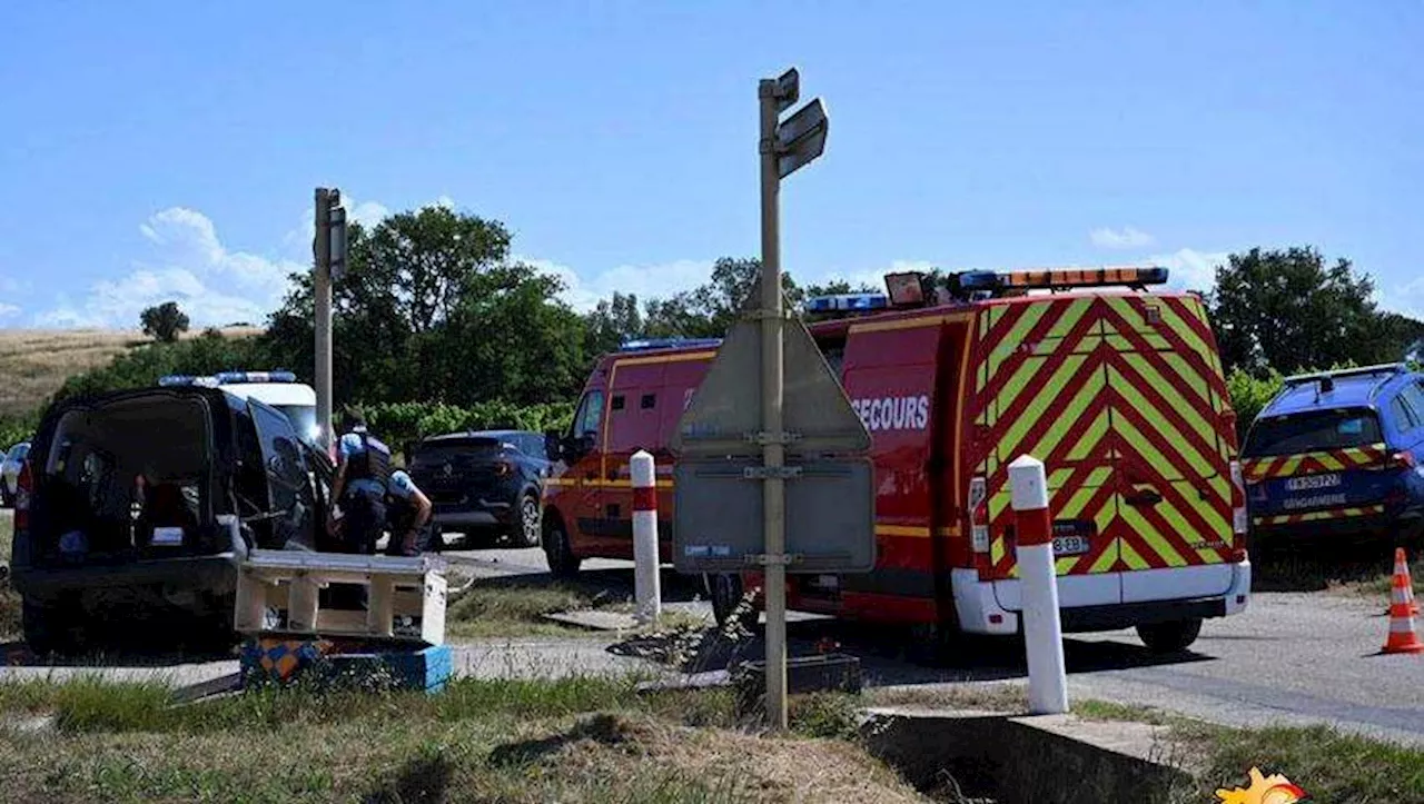 Deux personnes grièvement blessées dans une collision frontale entre deux voitures, survenue au nord du Gard