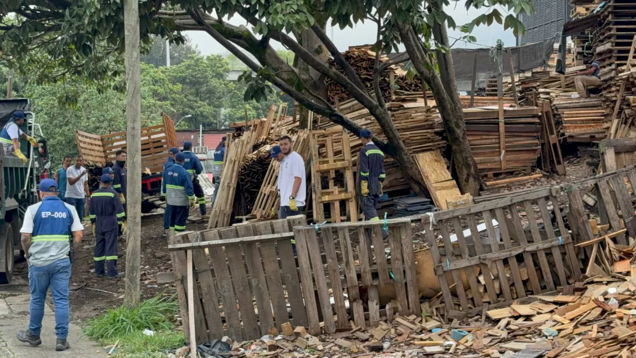 960 toneladas de residuos se han recogido en los operativos de espacio público en Medellín