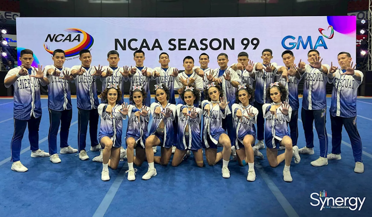 NCAA Season 99 Cheerleading Competition tomorrow on GTV