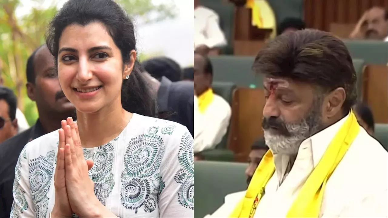 Nara Brahmani: पापा आप हमेशा लोगों के हीरो हैं.. नंदमुरी बालकृष्ण के शपथ पर बेटी नारा ब्राह्मणी का भावुक ट्वीट