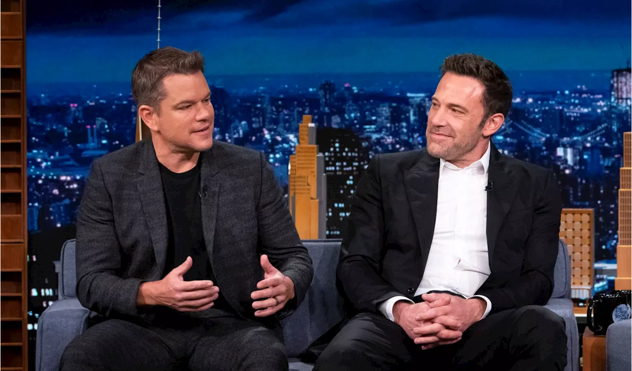 Ben Affleck was sleeping on Matt Damon's couch when ‘Good Will Hunting' script sold for $650,000