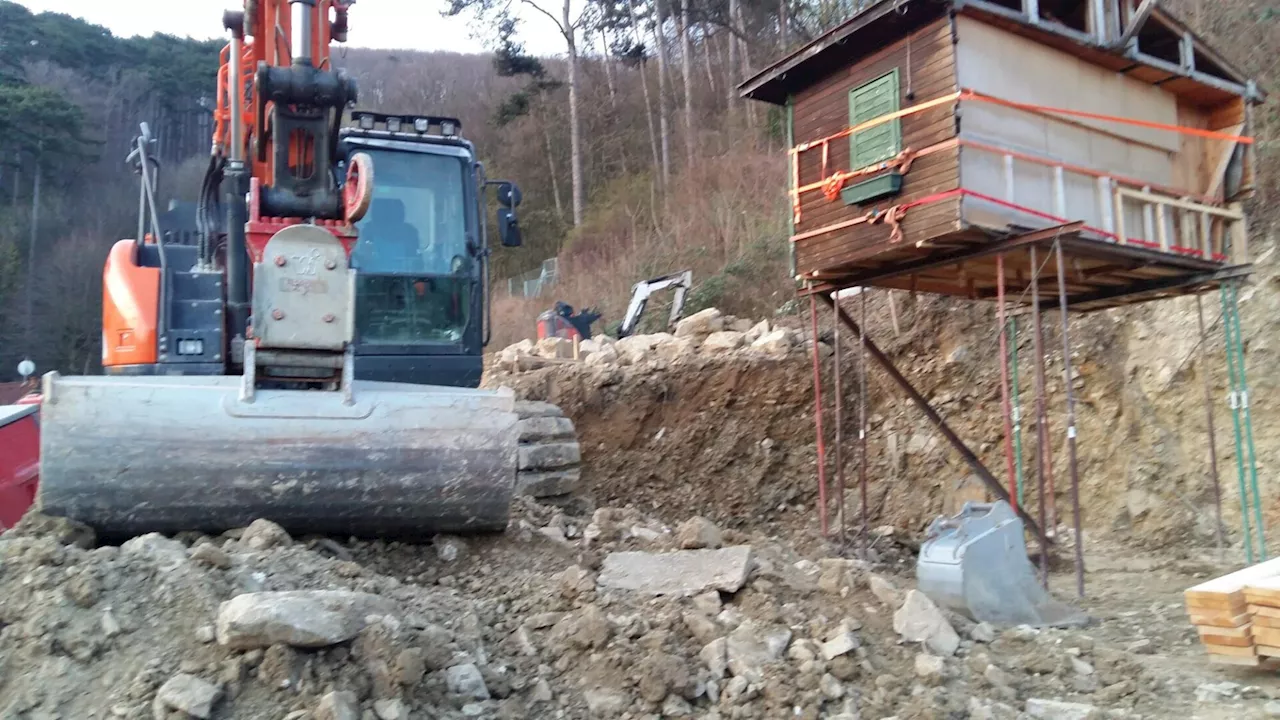 Schwebendes Haus: Und wieder zurück an den Start