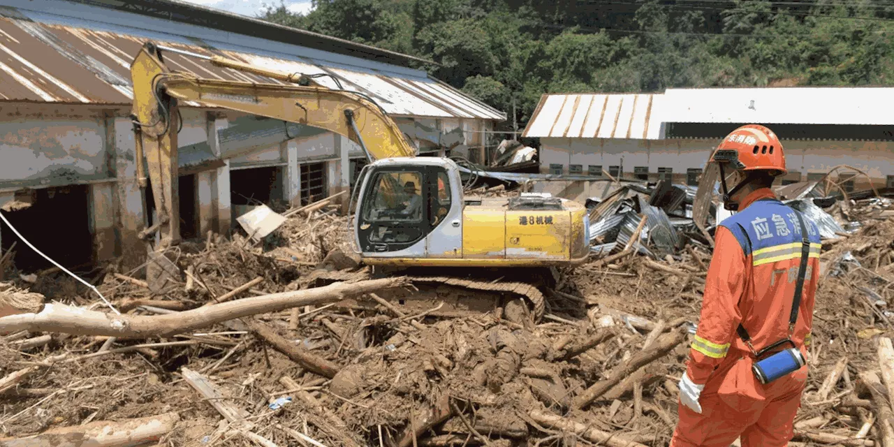 38 Tote nach schweren Regenf&auml;llen in China